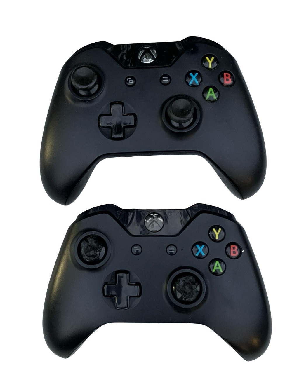 Xbox One Wireless Controllers 1537 Lot Of 2 - Works Intermittently Parts/Repair
